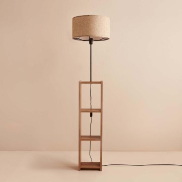 AYD Stehlampe 1xE27/40W/230V Braun/Beige