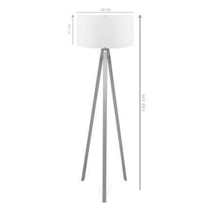 AYD Stehlampe 1xE27/40W/230V braun