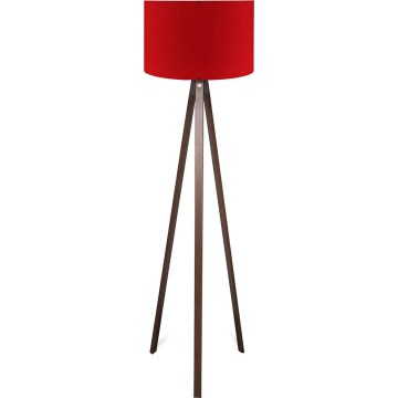 AYD Stehlampe 1xE27/40W/230V Braun/Rot