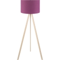 AYD Stehlampe 1xE27/40W/230V Lila/Beige