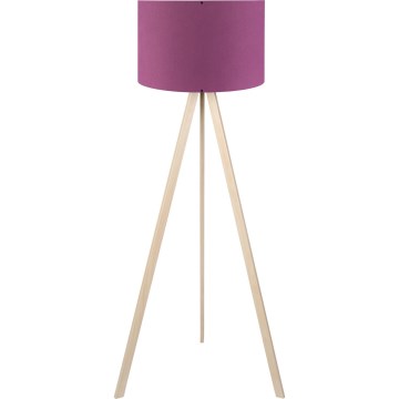 AYD Stehlampe 1xE27/40W/230V Lila/Beige