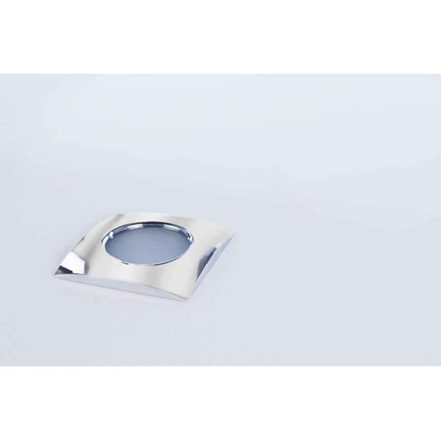 Azzardo AZ0811 - Badezimmer-Einbauleuchte EZIO 1xGU10/50W/230V IP54
