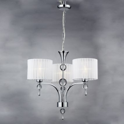 Azzardo AZ1006 - Kronleuchter an der Kette IMPRESS 3xE27/60W/230V
