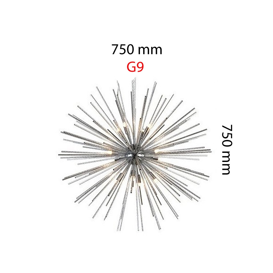 Azzardo AZ2119 - Design-Schirm für G9 Kronleuchter, Ø 750 mm