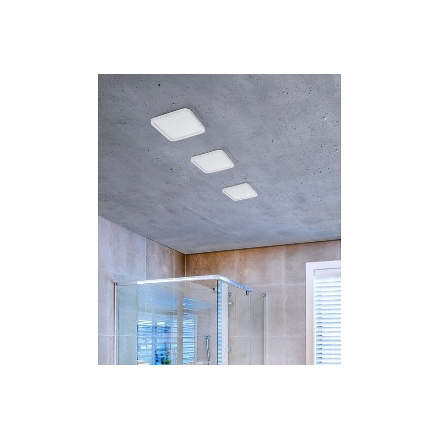 Azzardo AZ2837 - LED-Badezimmer-Einbauleuchte SLIM LED/12W/230V IP44 CRI 90