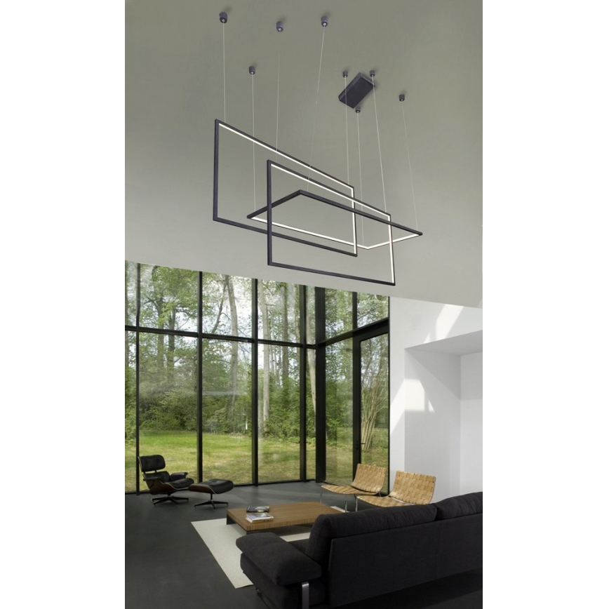 Azzardo AZ2914 - LED dimmbare Hängeleuchte METRIC 1xLED/135W/230V