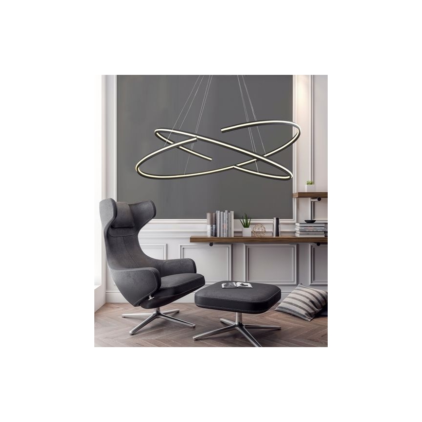 Azzardo AZ3356 - LED dimmbarer Kronleuchter an Schnur ALESSIA LED/100W/230V