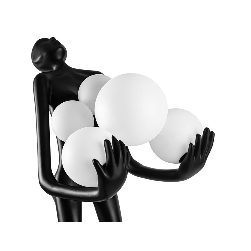 Azzardo AZ4985 - Stehleuchte ATLAS 6xE14/50W/230V 180 cm Harz