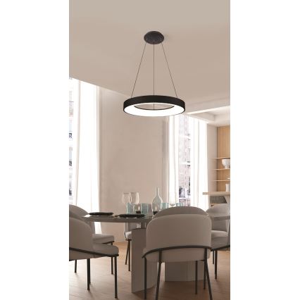 Azzardo AZ4999 - LED-Pendelleuchte an Kabel SANTANA LED/30W/230V schwarz