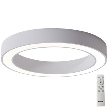 Azzardo AZ5040 - Dimmbare LED-Deckenleuchte MARCO LED/100W/230V weiß + Fernbedienung