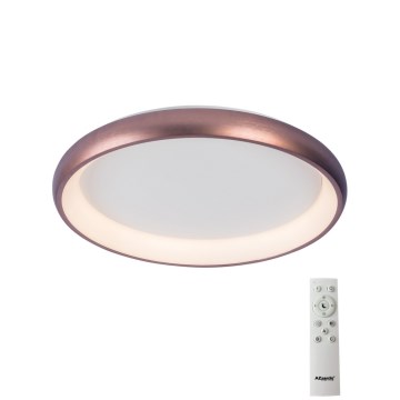 Azzardo AZ5068 - LED dimmbares Deckenleuchte ANTONIO LED/32W/230V Braun + Fernbedienung