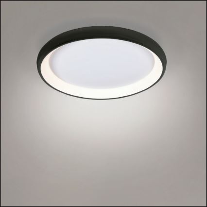 Azzardo AZ5072 - Dimmbare LED-Deckenleuchte ANTONIO LED/50W/230V schwarz + Fernbedienung