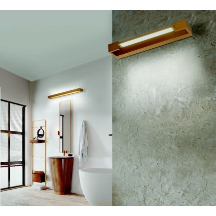 Azzardo AZ5243 - LED-Badezimmer-Wandleuchte DALI 12W/230V 3000K IP44 45 cm