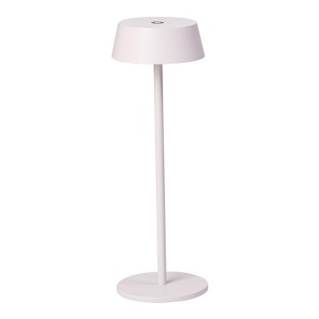 Azzardo AZ5334 - LED Außen-Dimmbar Akku-Lampe GILBERTO LED/2W/5V IP54 Weiß
