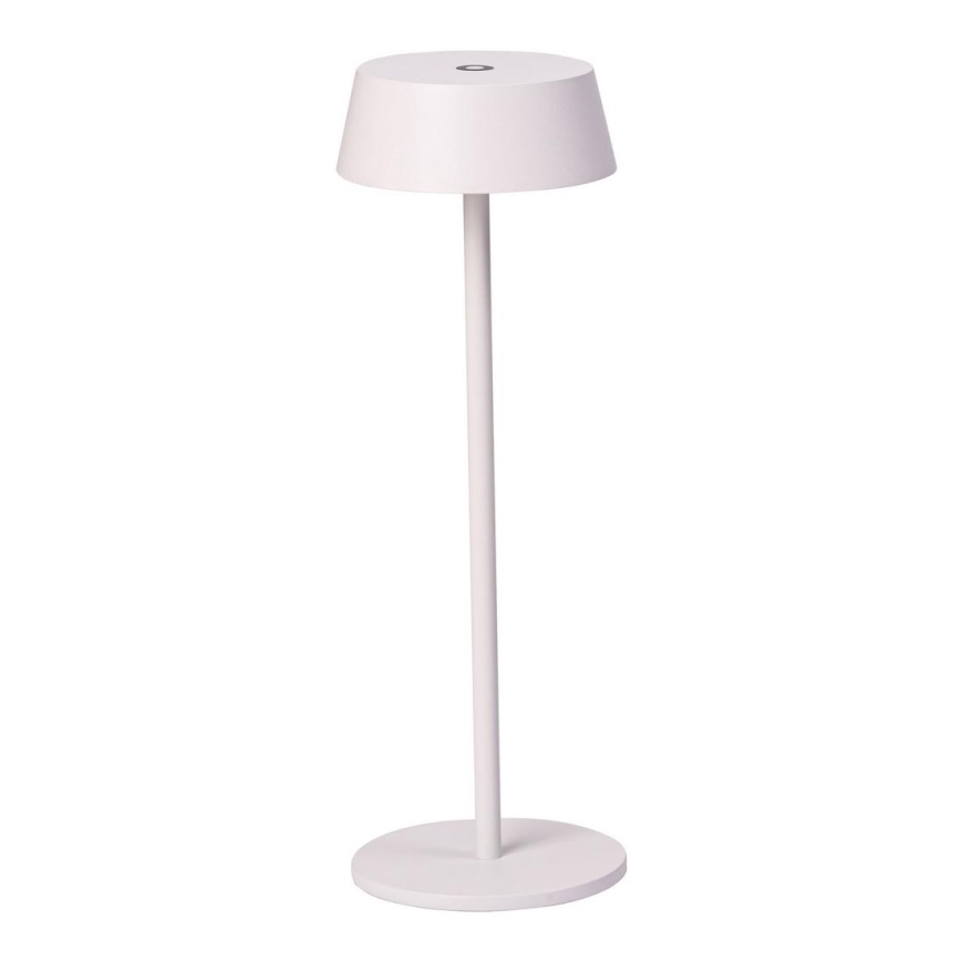 Azzardo AZ5334 - LED Außen-Dimmbar Akku-Lampe GILBERTO LED/2W/5V IP54 Weiß