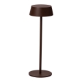 Azzardo AZ5336 - LED Außen-Dimmbar Akku-Lampe GILBERTO LED/2W/5V IP54 Braun