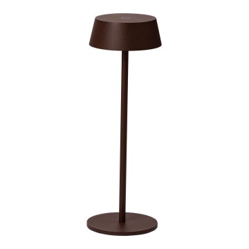 Azzardo AZ5336 - LED Außen-Dimmbar Akku-Lampe GILBERTO LED/2W/5V IP54 Braun