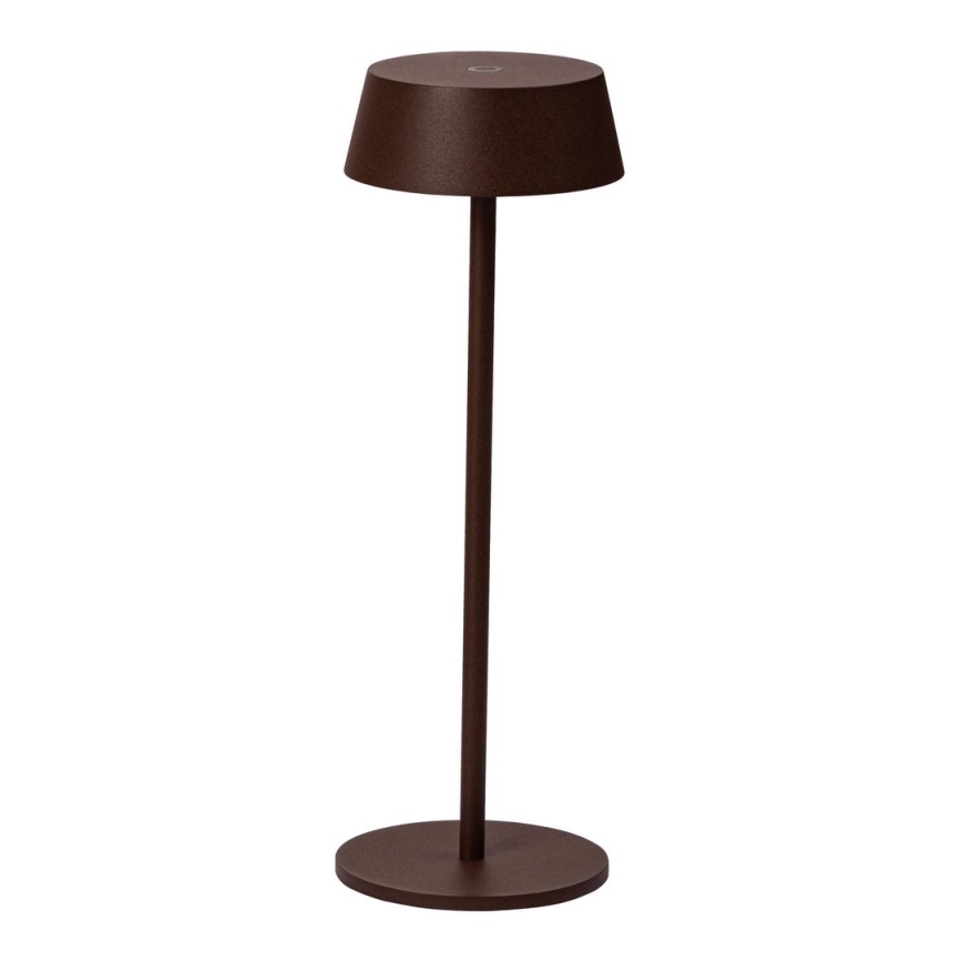 Azzardo AZ5336 - LED Außen-Dimmbar Akku-Lampe GILBERTO LED/2W/5V IP54 Braun
