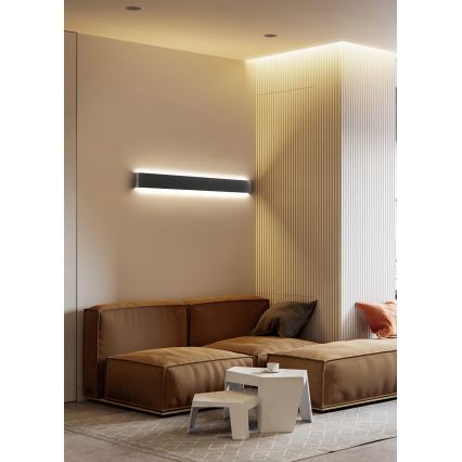 Azzardo AZ5341 - LED-Wandbeleuchtung GALASSO LED/36W/230V 110 cm schwarz