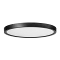 Azzardo AZ5364 - LED dimmbares Deckenleuchte PANKA LED/18W/230V IP40 schwarz