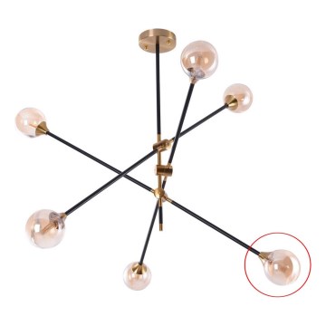 Azzardo - Ersatzglas für Hängeleuchte SOLEN d 13,5 cm