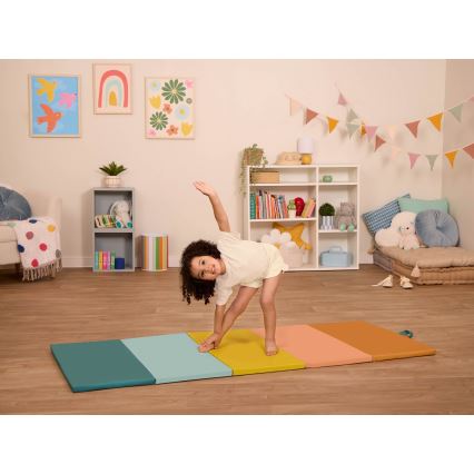 B-Toys - Faltbare Schaumstoff-Spielmatte WONDERTUMBLE 72x175 cm