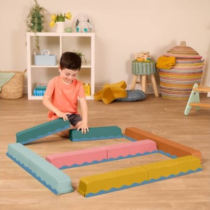 B-Toys - Hindernisparcours BALANCE & HOP 10 Stk.