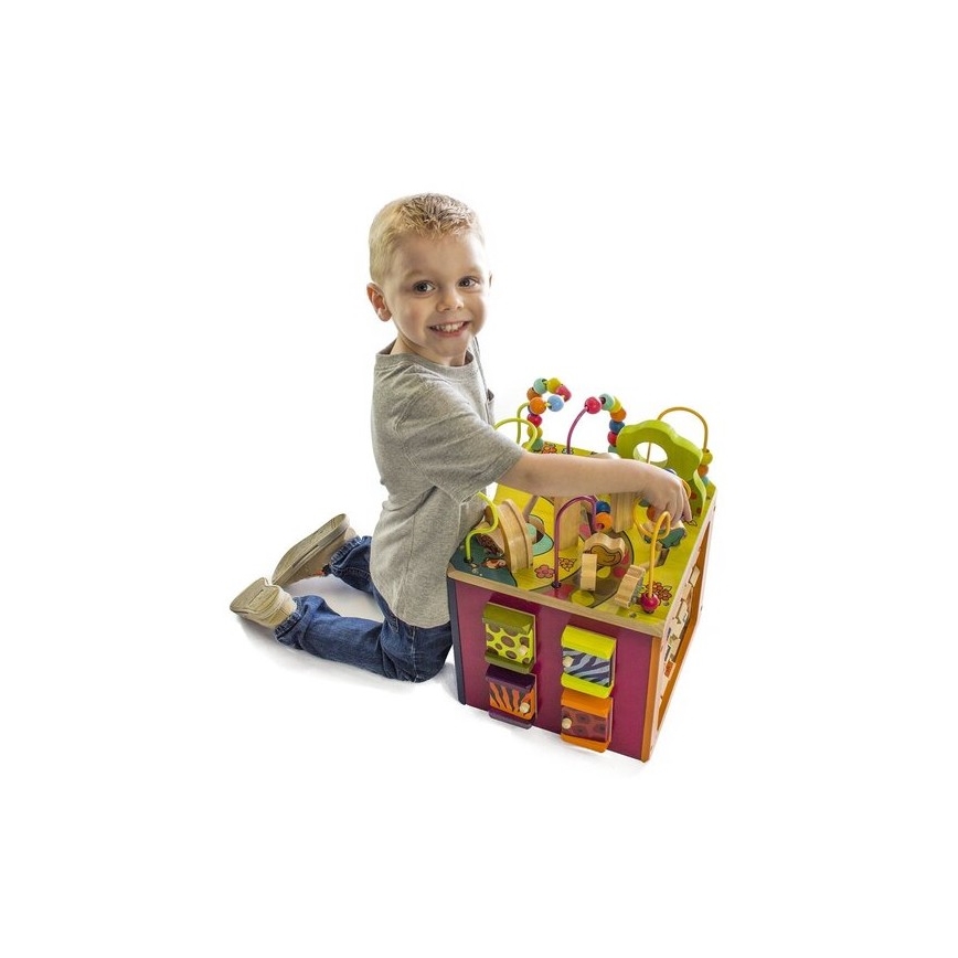 B-Toys - Interaktiv-Würfel Zoo Gummibaum