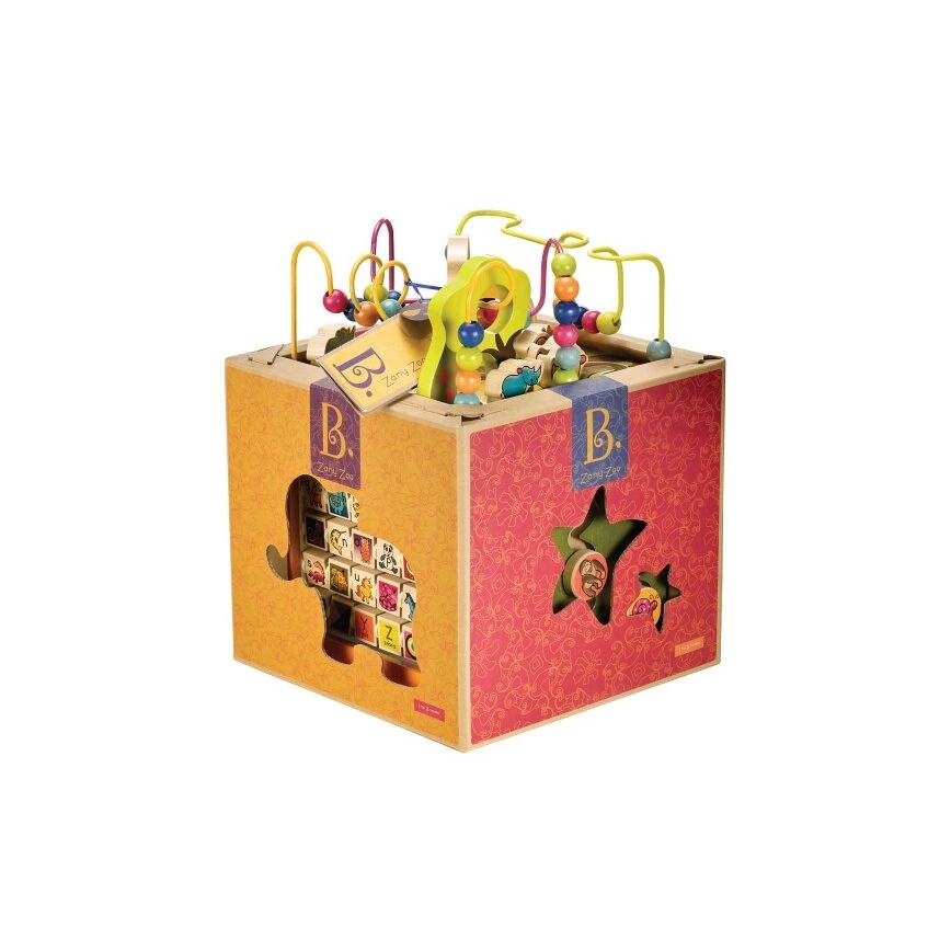 B-Toys - Interaktiv-Würfel Zoo Gummibaum