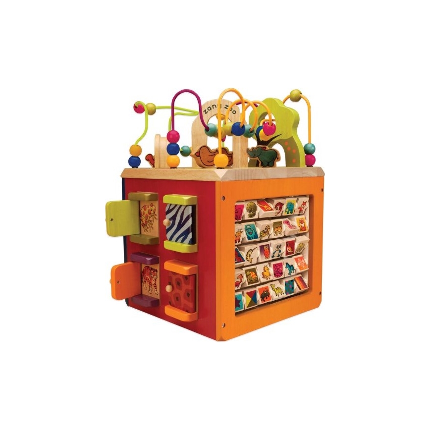 B-Toys - Interaktiv-Würfel Zoo Gummibaum