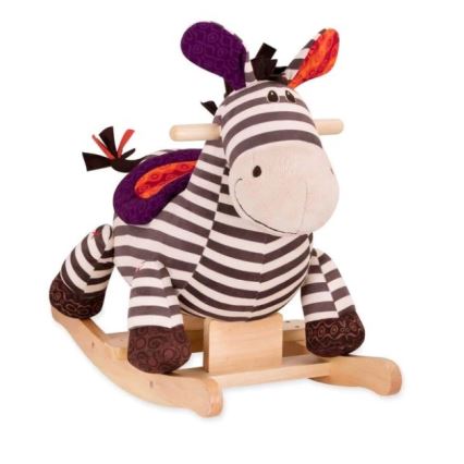 B-Toys - Zebra-Schaukeltier KAZOO Pappel