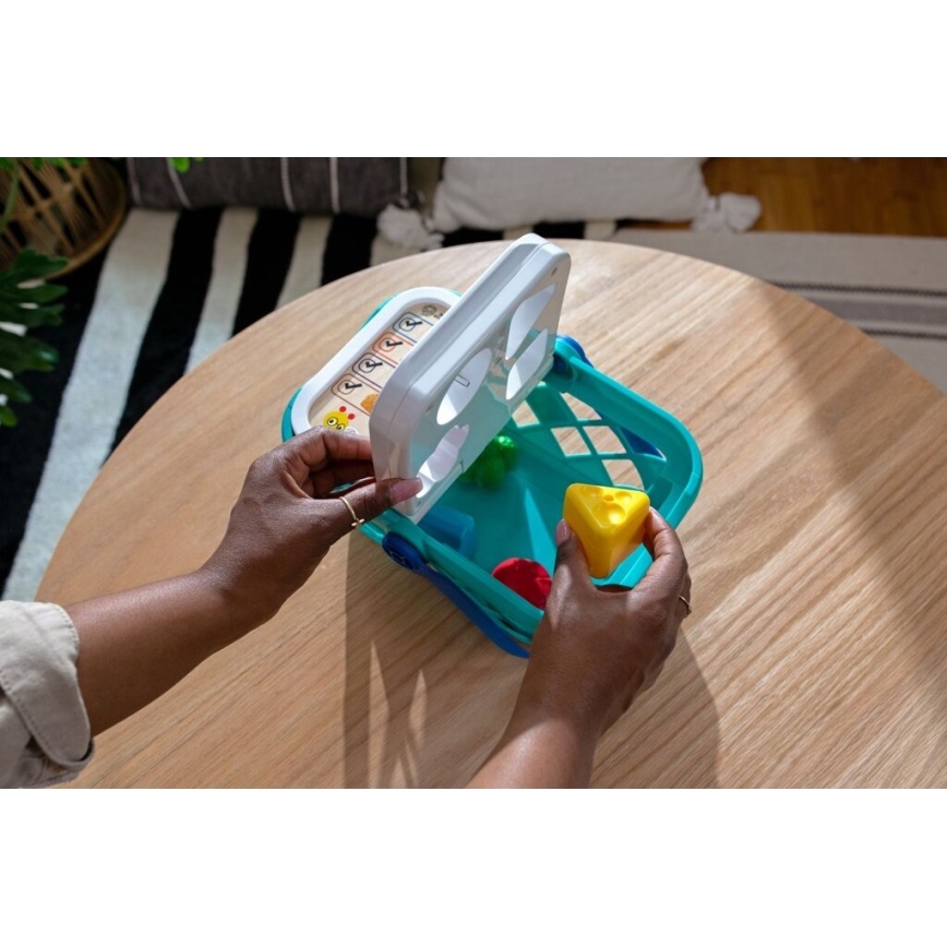 Baby Einstein - Interaktiver Kinder-Einkaufswagen MAGIC TOUCH HAPE 3xAAA