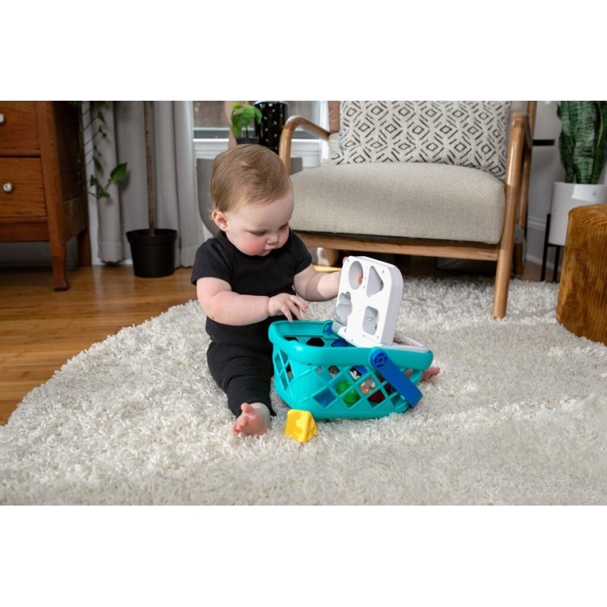 Baby Einstein - Interaktiver Kinder-Einkaufswagen MAGIC TOUCH HAPE 3xAAA