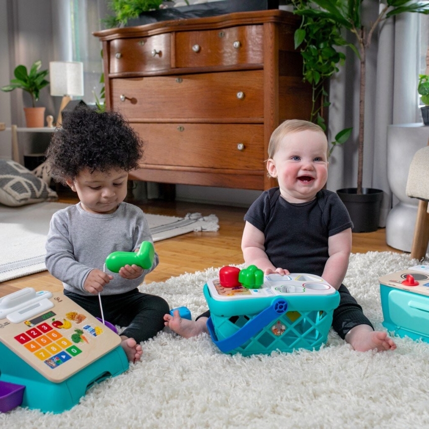 Baby Einstein - Interaktiver Kinder-Einkaufswagen MAGIC TOUCH HAPE 3xAAA