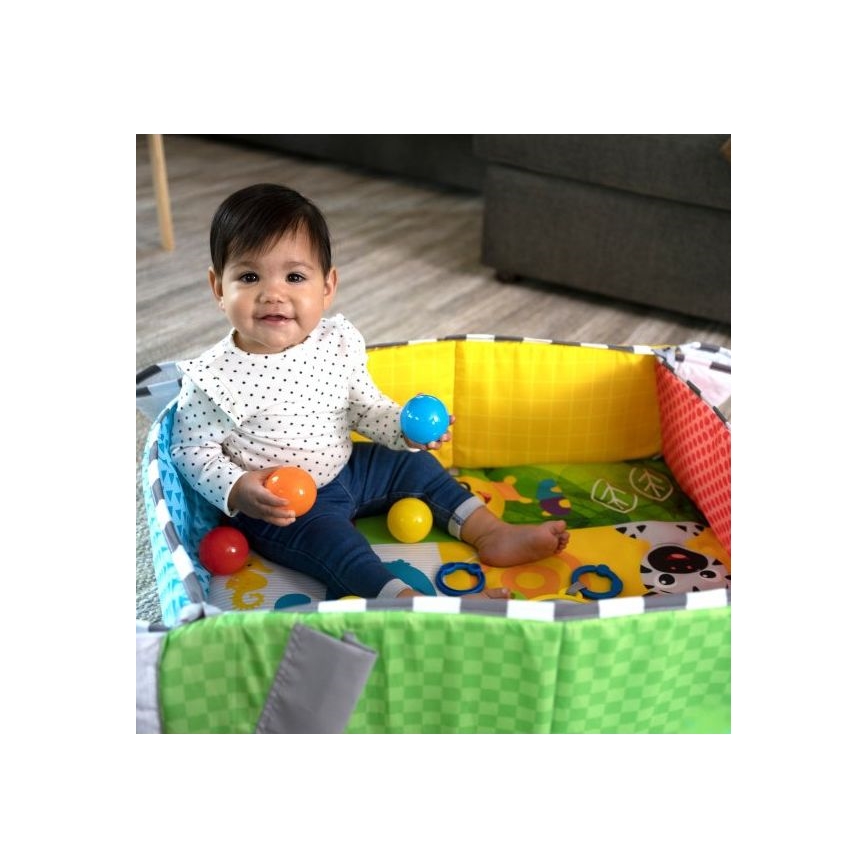 Baby Einstein - Spieldecke für Kinder 5in1 PATCH'S COLOR PLAYSPACE 3xAAA