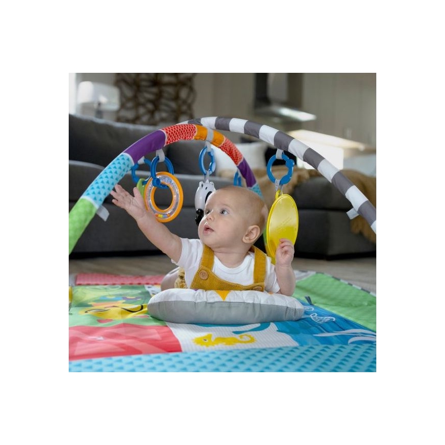 Baby Einstein - Spieldecke für Kinder 5in1 PATCH'S COLOR PLAYSPACE 3xAAA