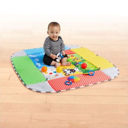 Baby Einstein - Spieldecke für Kinder 5in1 PATCH'S COLOR PLAYSPACE 3xAAA
