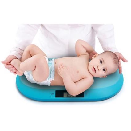 BabyOno - Digitale Babywaage 2xAAA blau