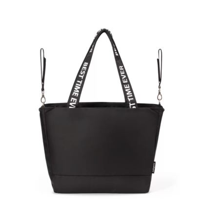 BabyOno - Wickeltasche für Kinderwagen Best Time Ever schwarz