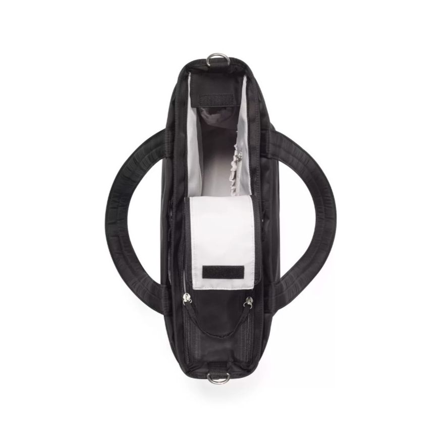 BabyOno - Wickeltasche für Kinderwagen Best Time Ever schwarz