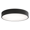 Bad-Deckenleuchte mit Sensor CLEO, 4x E27 / 24 W / 230 V, Ø 50 cm, IP54, schwarz
