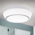Bad-Deckenleuchte TENA 2x E27/60 W/230 V Ø 30 cm IP44 weiß