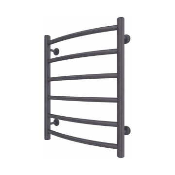 Bad-Handtuchheizkörper INOX CLASSIC 120W/230V 57x43 cm Edelstahl/Anthrazit