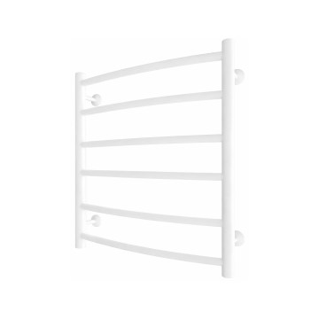 Bad-Handtuchheizkörper INOX CLASSIC 122W/230V 57x53 cm Edelstahl/weiß