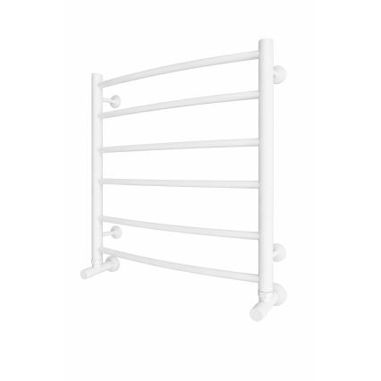 Bad-Handtuchheizkörper INOX CLASSIC 122W/230V 57x53 cm Edelstahl/weiß