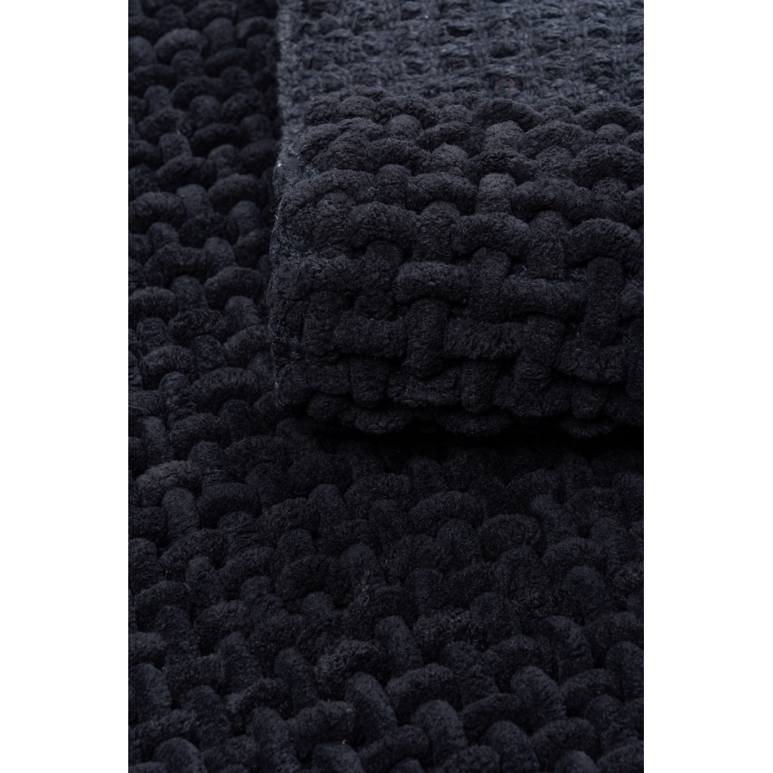 Badematte BELWEDER 60x100 cm schwarz