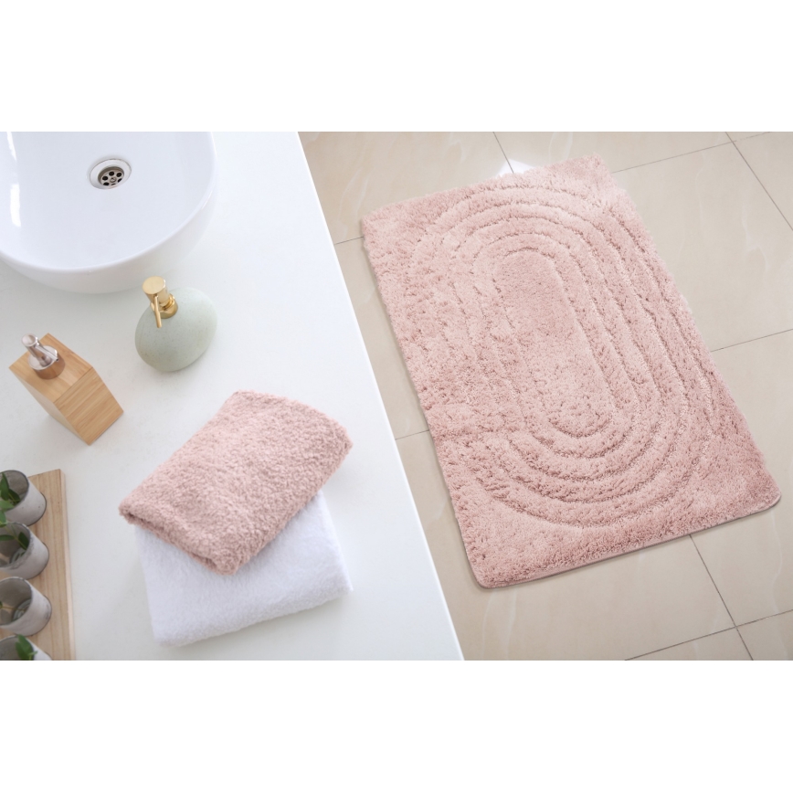 Badematte CARMEN 50x80 cm rosa