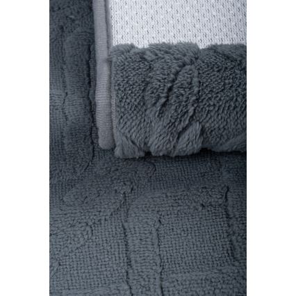 Badematte NEW STYLE 3D 60x90 cm, grau