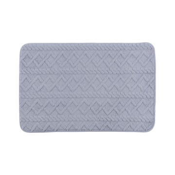 Badematte NEW STYLE 3D 60x90 cm grau