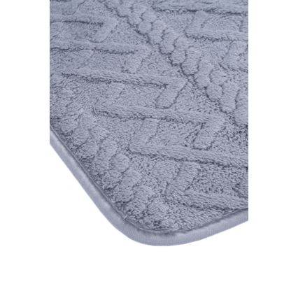 Badematte NEW STYLE 3D 60x90 cm grau
